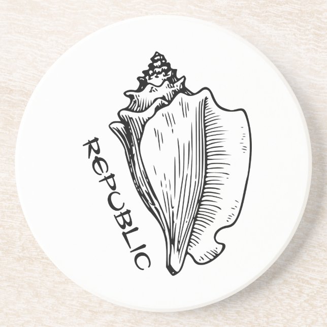 Conch Republic Underlägg (Framsidan)