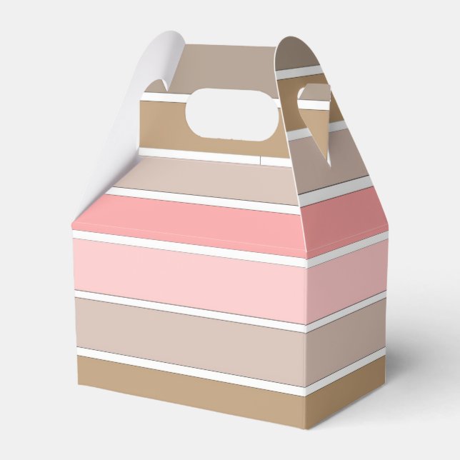 Conch Seashell Färg Presentaskar (Framsidan Sidan)