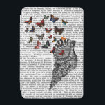 Conch Snäcka and Butterflies 2 iPad Mini Skydd<br><div class="desc">Djur och natur</div>