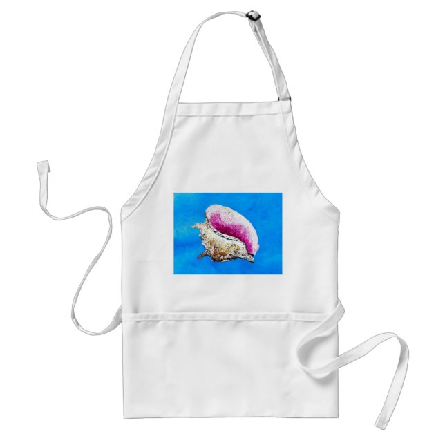 Conch Snäcka Apron Förkläde (Framsidan)