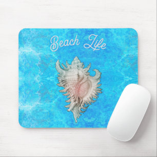 Conch Snäcka "Beach Life" Musmatta