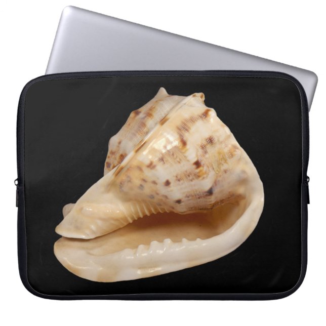 Conch Snäcka Laptop sleeve (Framsidan)
