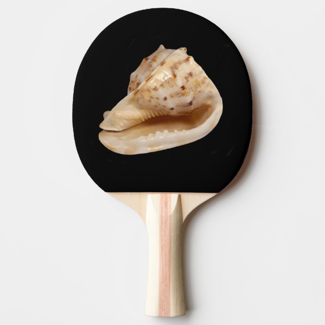 Conch Snäcka Ping Pong Paddle Pingisracket (Framsidan)