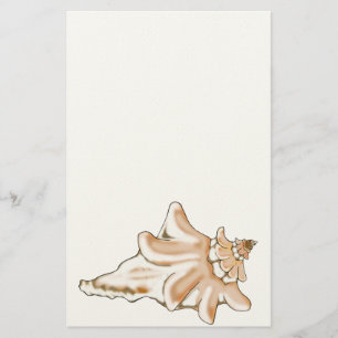 Conch Snäcka Stationery Brevpapper