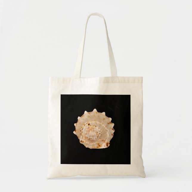 Conch Snäcka Tote Bag Tygkasse (Framsidan)