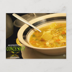 Conch Soppa Vykort