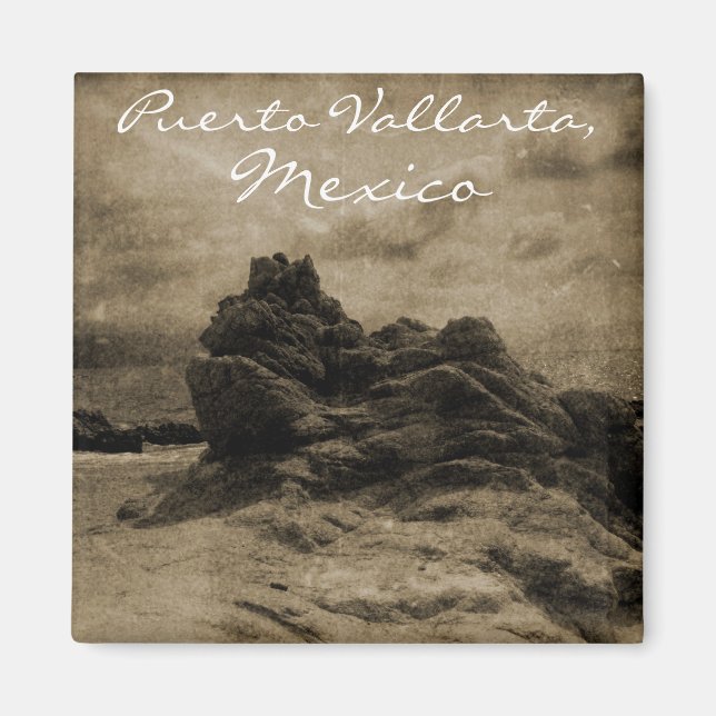 Conchas Chinas View Antique Magnet (Framsidan)