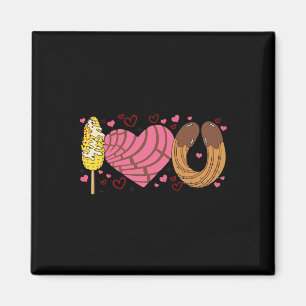 Conchas jag älskar dig Valentine mexikanska Alla h Magnet