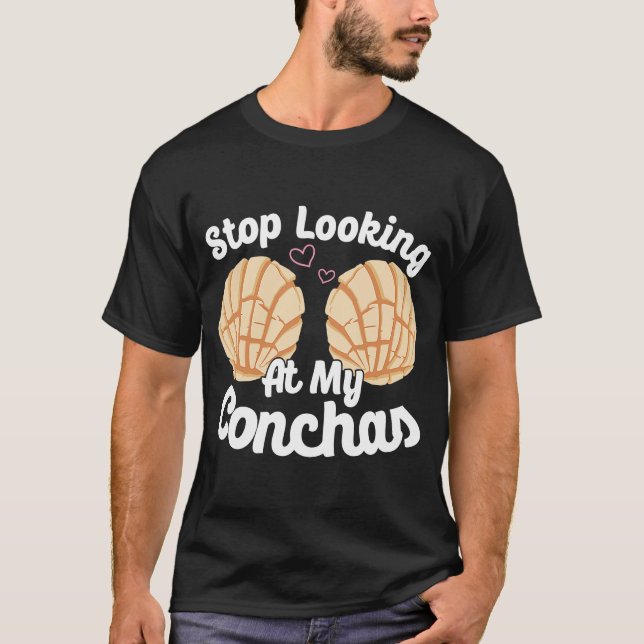 Conchas Pan Dulce Latina Mexican Mujer Concha Tidi T Shirt (Framsida)