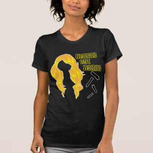 Conchords blondiner inte bombarderar tee shirt