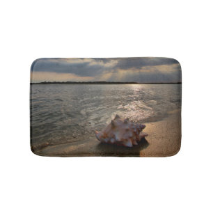 Conchsnäcka på strand St Augustine, Fl Badrumsmatta