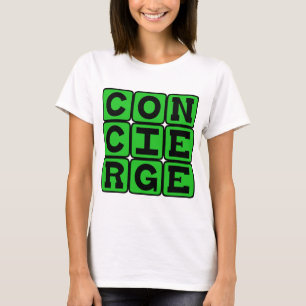 Concierge, serviceposition tee shirt