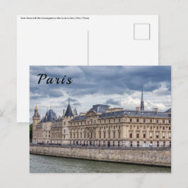 Conciergerie on ile de la Cite in Paris Vykort