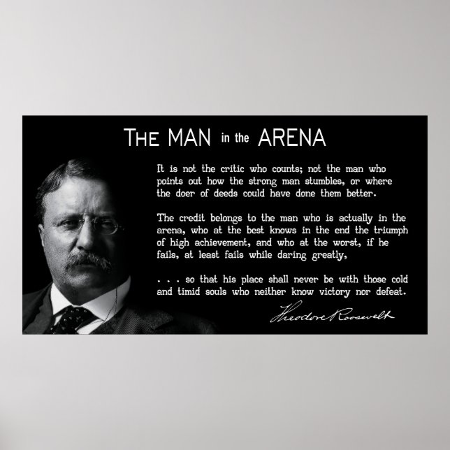 Concise MAN i ARENA Tal 1910 Poster (Framsidan)