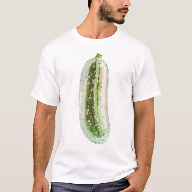 Concombre Gazeux - Sparkling Cucumber T Shirt (Framsida)