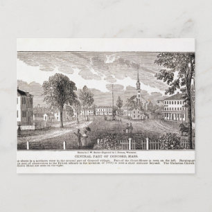 Concord, centrala, från "Historiskt Vykort