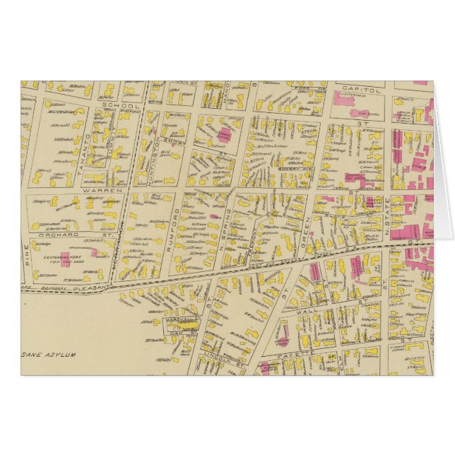 Concord, del av hälsningskort (Framsidan Horizontal)