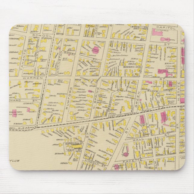 Concord, del av musmatta (Framsidan)