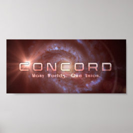 Concord-Logotyp (10x4.5) Poster
