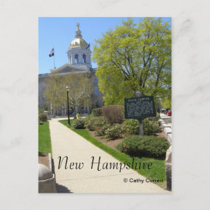 Concord, New Hampshire Postcard Vykort