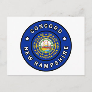 Concord New Hampshire Vykort