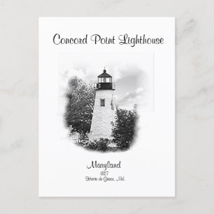 Concord Point Light- Havre de Grace, Md 2020 Vykort