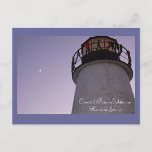Concord Point Lighthouse, Havre de Grace-vykort Vykort