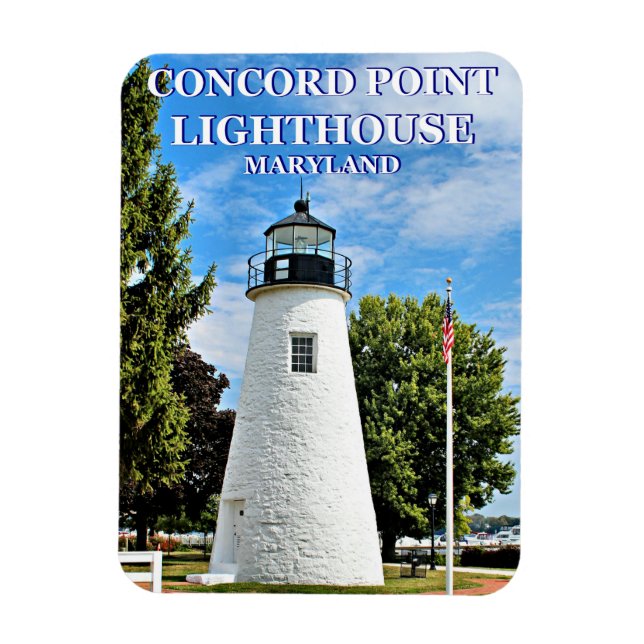Concord Point Lighthouse, Maryland Flexi Magnet (Vertikal)