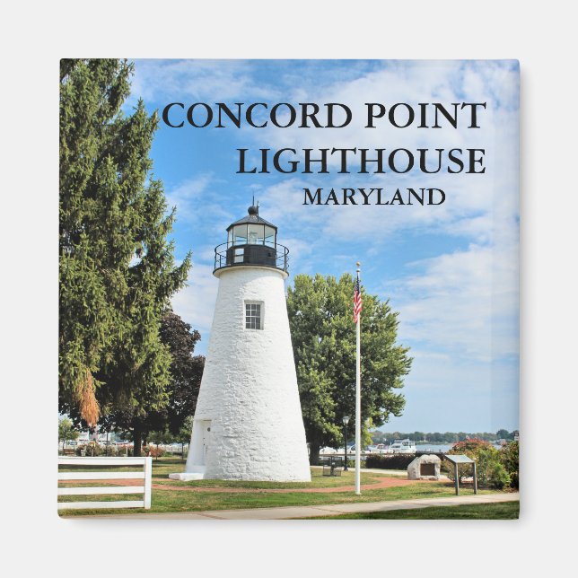 Concord Point Lighthouse, Maryland Magnet (Framsidan)