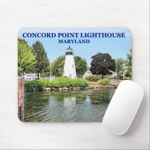 Concord Point Lighthouse, Maryland Mousepad Musmatta
