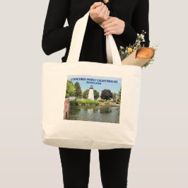 Concord Point Lighthouse, Maryland Tote Bag Jumbo Tygkasse