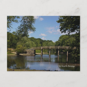 Concord River: Gamla nordbron Vykort