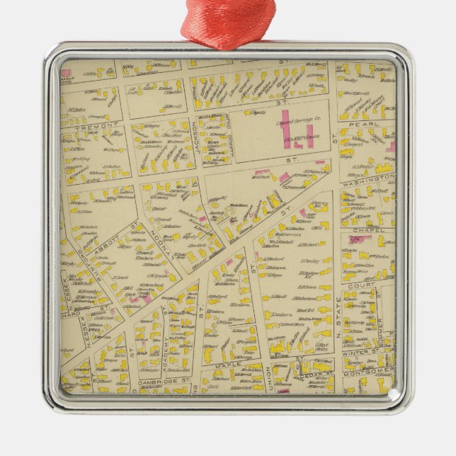 Concord, våg 4 julgransprydnad metall (Framsidan)