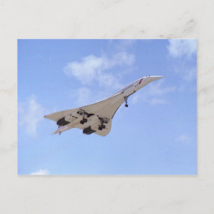 Concorde G-BOAF Vykort