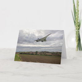 Concorde - High Speed Springa Hälsning Card Kort