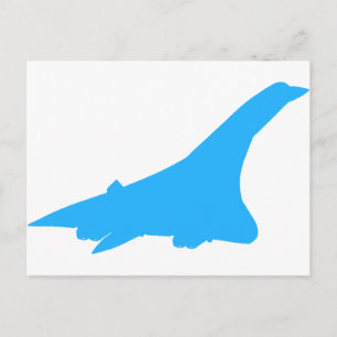 Concorde Supersonic Passenger Jetliner Vykort