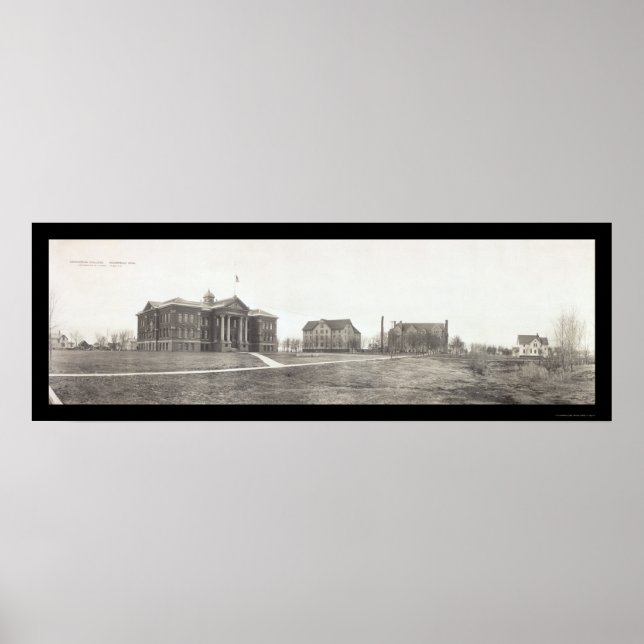 Concordia College MN Photo 1912 Poster (Framsidan)