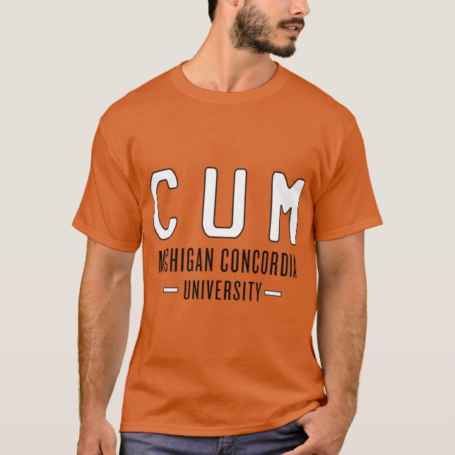 Concordia Michigan Universiteten T Shirt (Framsida)