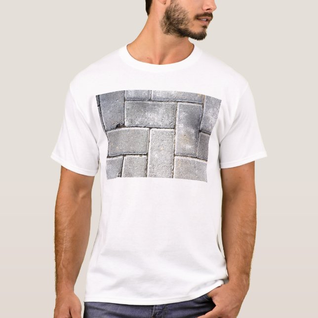 concrete blocks t-shirt (Framsida)
