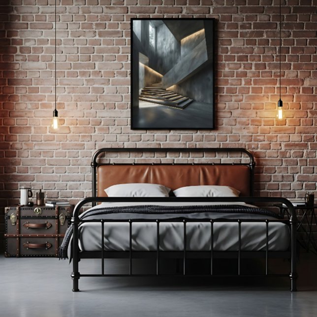 Concrete & Light Canvastryck (Skapare uppladdad)