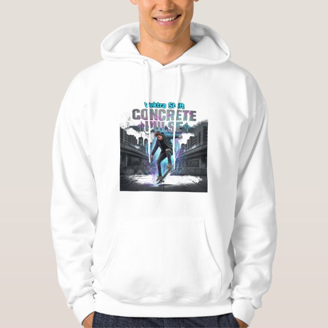 Concrete Pulse Vektra Shift Hoodie (Framsida)