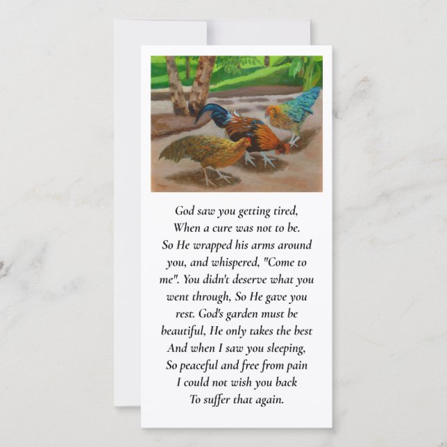 Condolences Blessing Purple, Blue, Orange Prayer (Framsida)