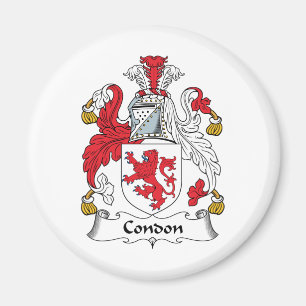 Condon familjvapensköld magnet