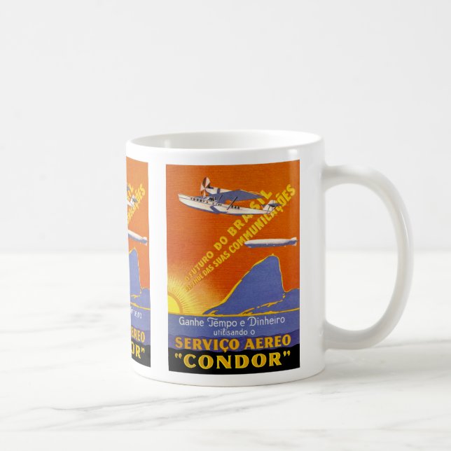 Condor ~ Brazillian Luft Service Kaffemugg (Höger)
