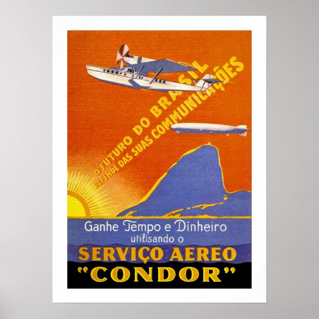 Condor ~ Brazillian Luft Service Poster (Framsidan)