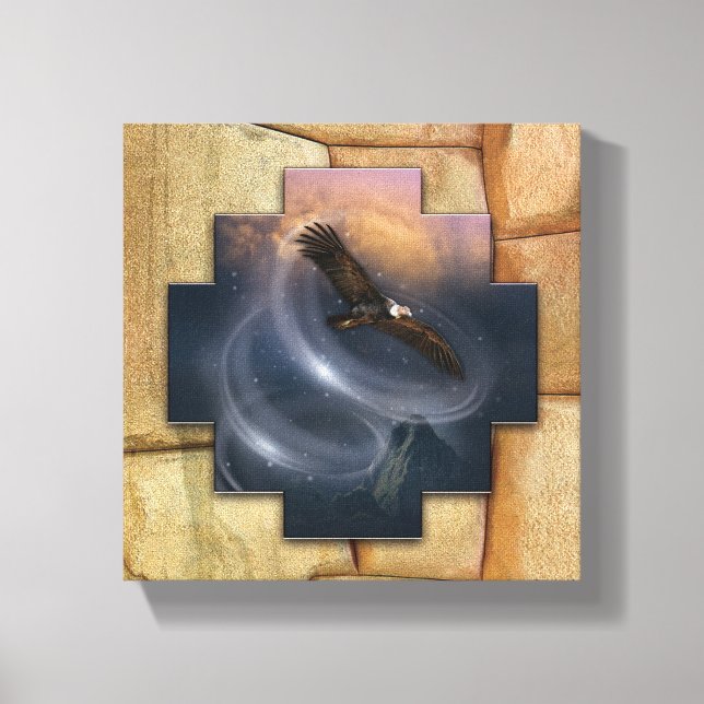 Condor - Canvas Wrap Väggkonst (Framsida)