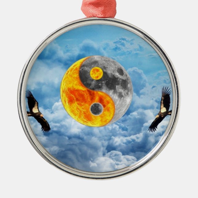 Condor Kärlek Julgransprydnad Metall (Framsidan)