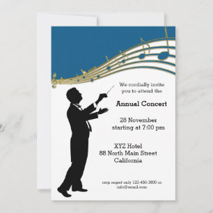Conductor Orchestra Inbjudningar