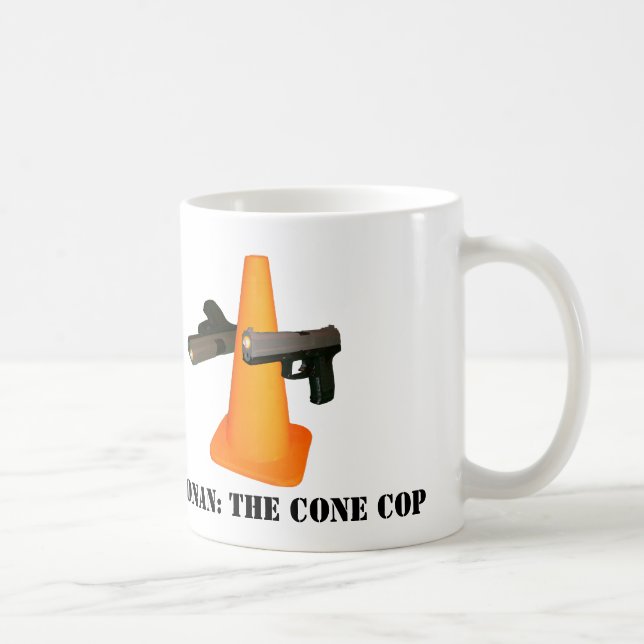 Cone Cop Mugg! Kaffemugg (Höger)