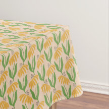 Cone Flower Tablecloth
